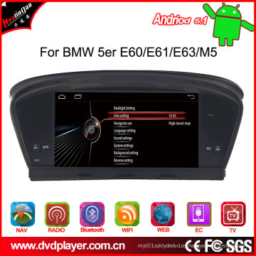 Android 4.4 GPS de coche de 8 pulgadas para BMW 5er E60 E61 (2003-2010) Navegación GPS Hl-8808GB